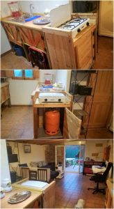 Pallet Kitchen Counter Table