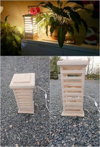 Pallet Lamp