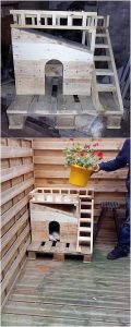 Pallet Pet House