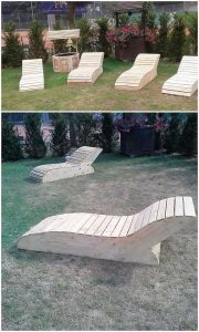 Pallet Sun Loungers
