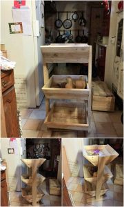 Pallet Vegetable Rack
