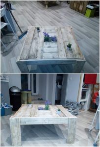 Recycled Pallet Table
