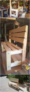 DIY Pallet Bench
