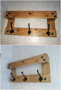 Pallet Coat Rack