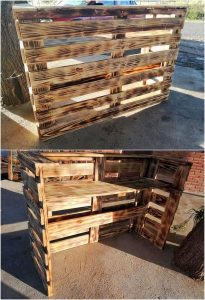 Pallet Counter Table