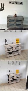 Pallet Entryway Table
