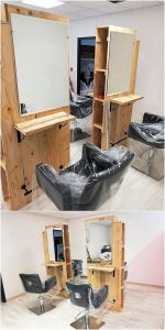 Pallet Mirror Frame