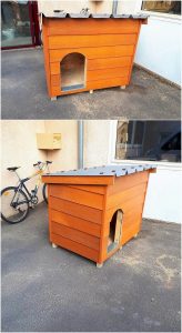 Pallet Pet House