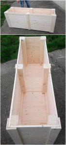 Pallet Planter Box