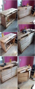 DIY Pallet Cabinet