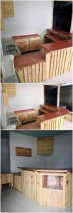 Pallet Counter Table