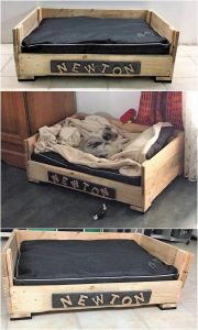 Pallet Dog Bed