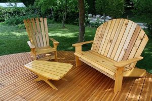 Pallet Garden Terrace with Furniture