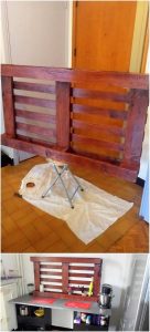 Pallet Kitchen Shelf