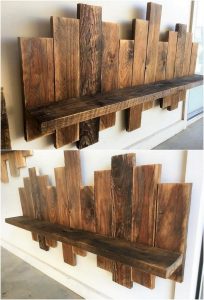 Pallet Wall Shelf