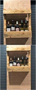 Pallet Wine Rack