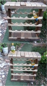 Pallet Wine Rack