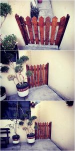 Pallet Garden Door