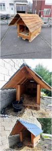 Pallet Pet House