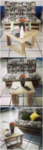 Pallet Bench and Table