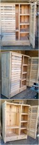 Pallet Cabinet or Closet