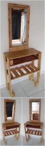 Pallet Dressing Table