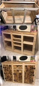 DIY Pallet Cabinet