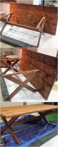 DIY Pallet Table