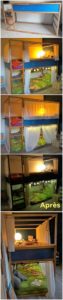 Pallet Bunk Bed