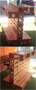 Pallet Counter Table