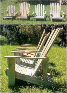 Pallet Garden Chairs