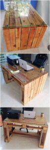 Pallet Office Desk Table