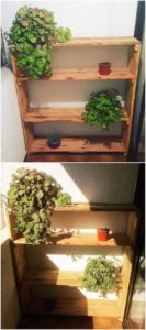 Pallet Planter Stand