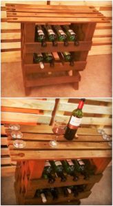 Pallet Wine Rack