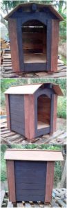 Wooden Pallet Pet House