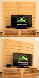 Pallet Media Table or Unit