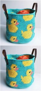 Crochet Basket Pattern (102)
