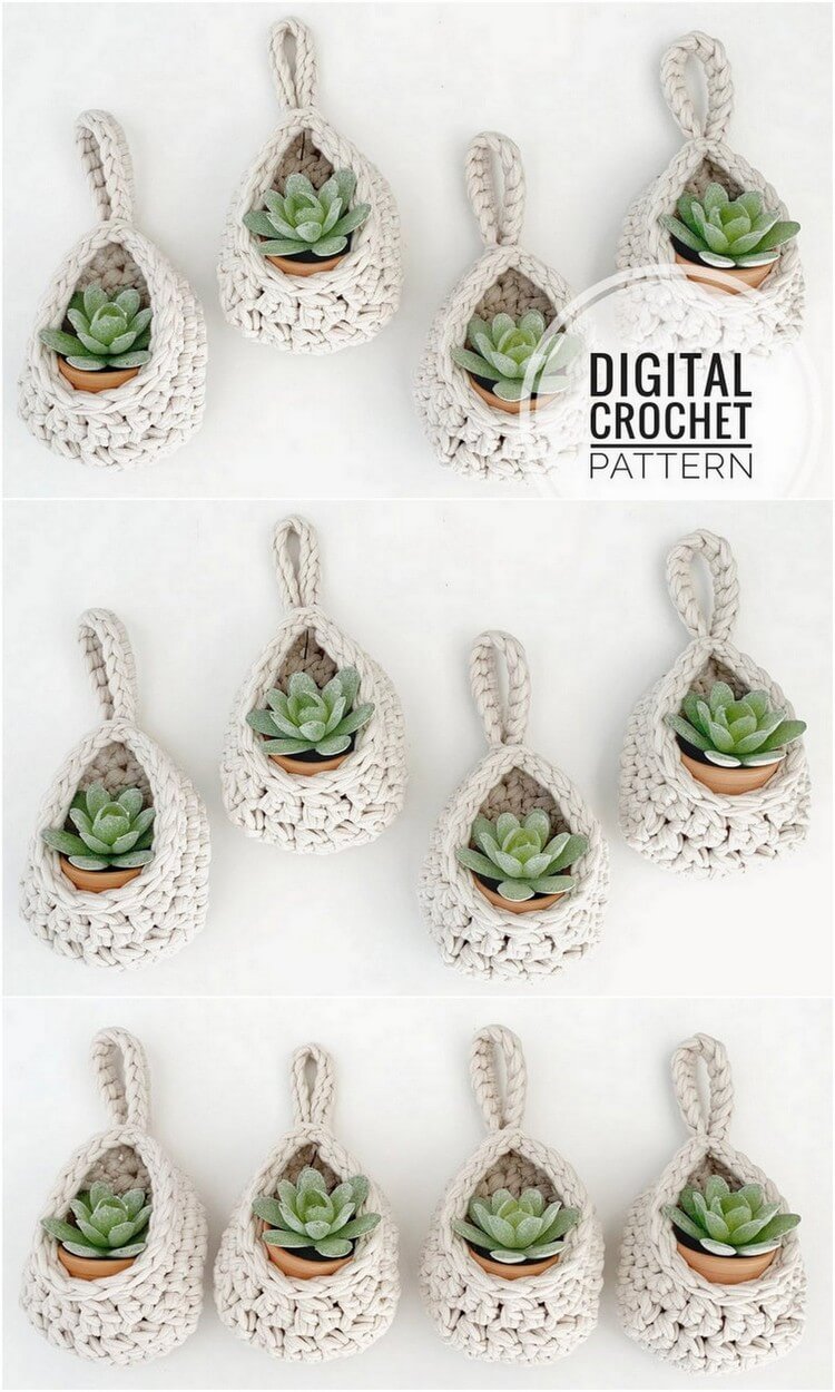Crochet Basket Pattern (110)