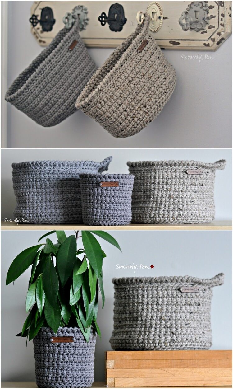Crochet Basket Pattern (17)