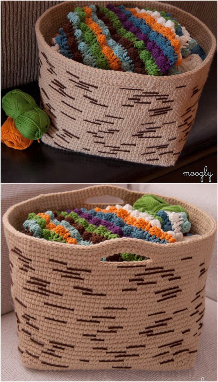 Crochet Basket Pattern (51)