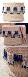 Crochet Basket Pattern (85)