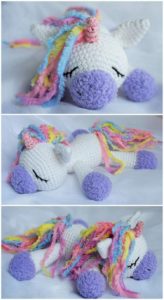 Crochet Unicorn Amigurumi Free Patterns