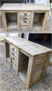 Pallet Table or Cabinet