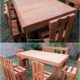 Pallet Wood Dining Furniture Set