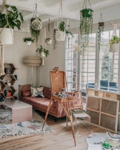Elegant Bohemian Home Interior Decor Design (11)