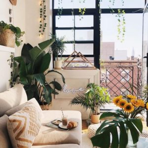 Elegant Bohemian Home Interior Decor Design (23)