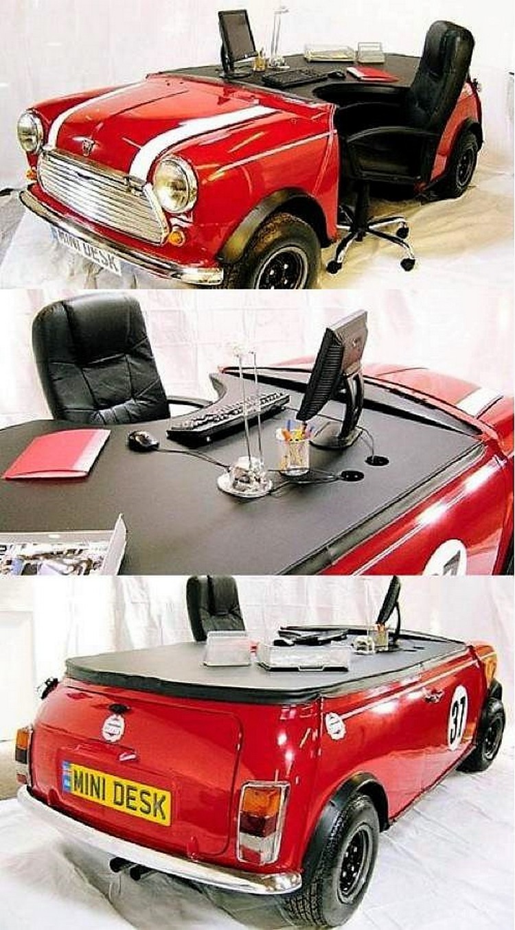 Old Car - Vehicle Parts Recycling Idea (23)