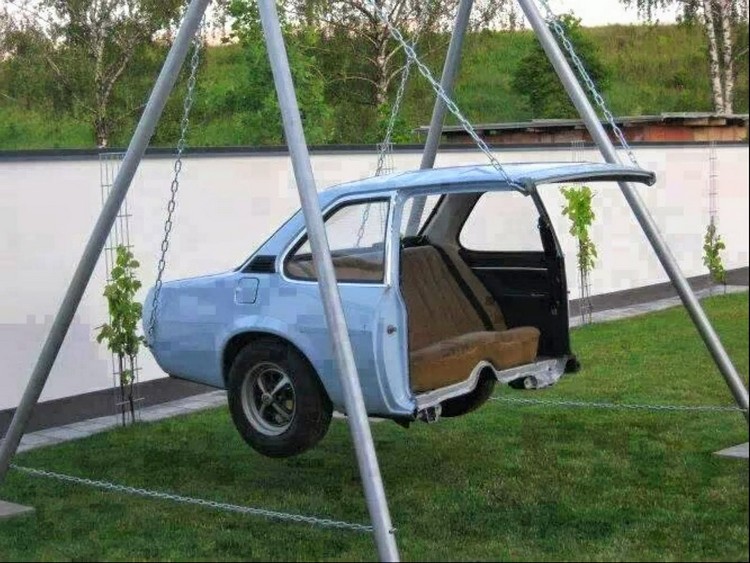 Old Car - Vehicle Parts Recycling Idea (7)