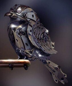 Recycled Spoons and Forks Art (3)
