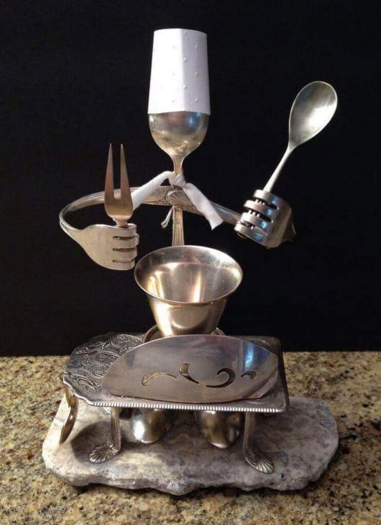 Creative Ideas to Recycle Old Spoons and Forks Recycled Crafts